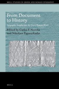 cover for From Document to History
