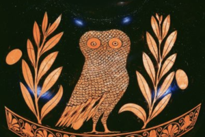 owl vase